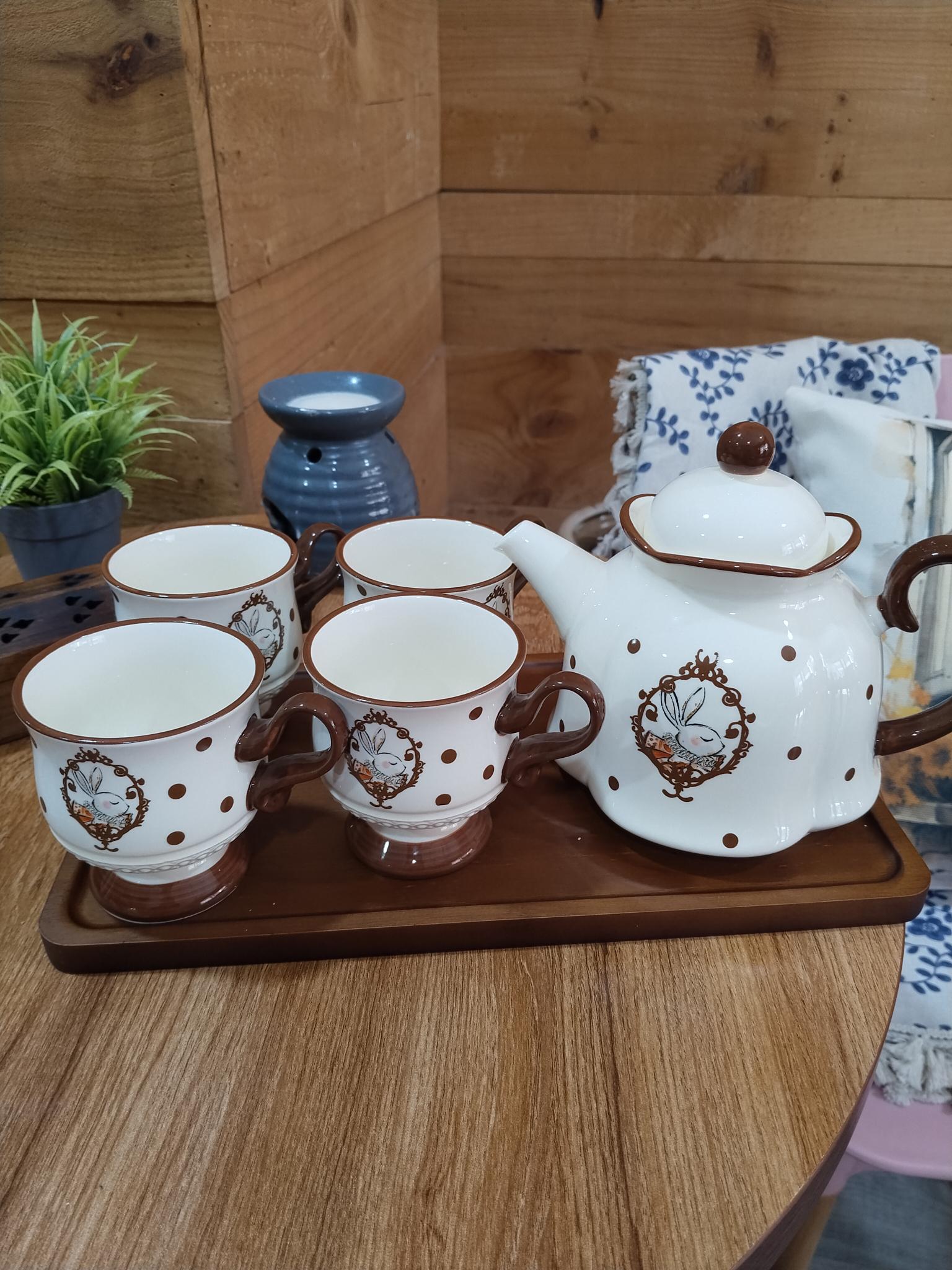 Set de Té Vintage Conejitos